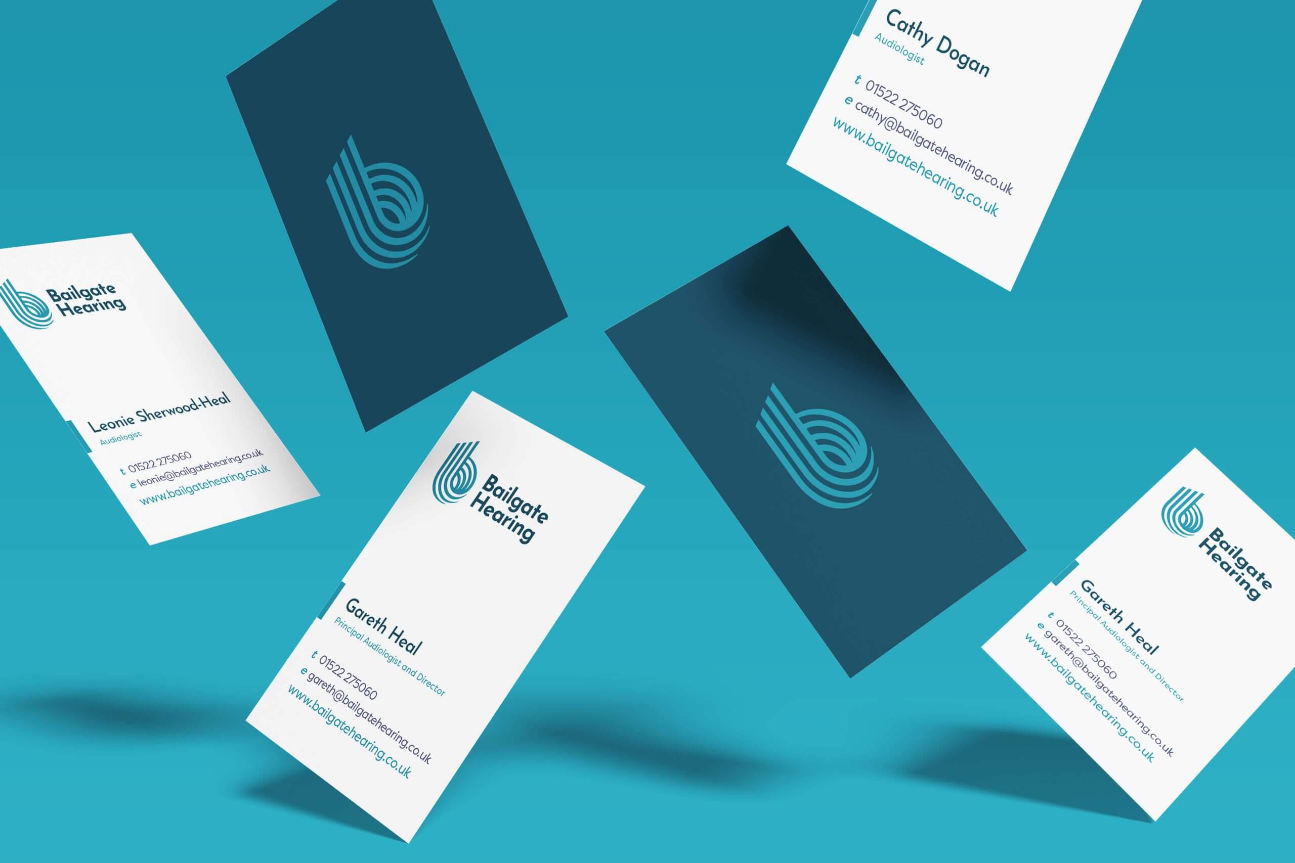 Bailgate Hearing business cards