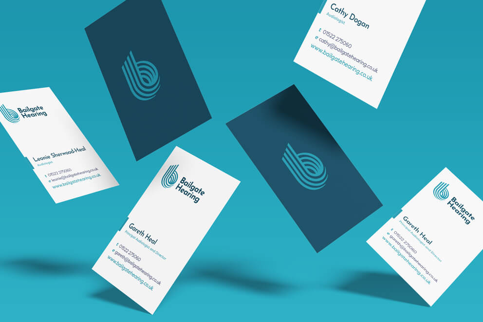 Bailgate Hearing business cards